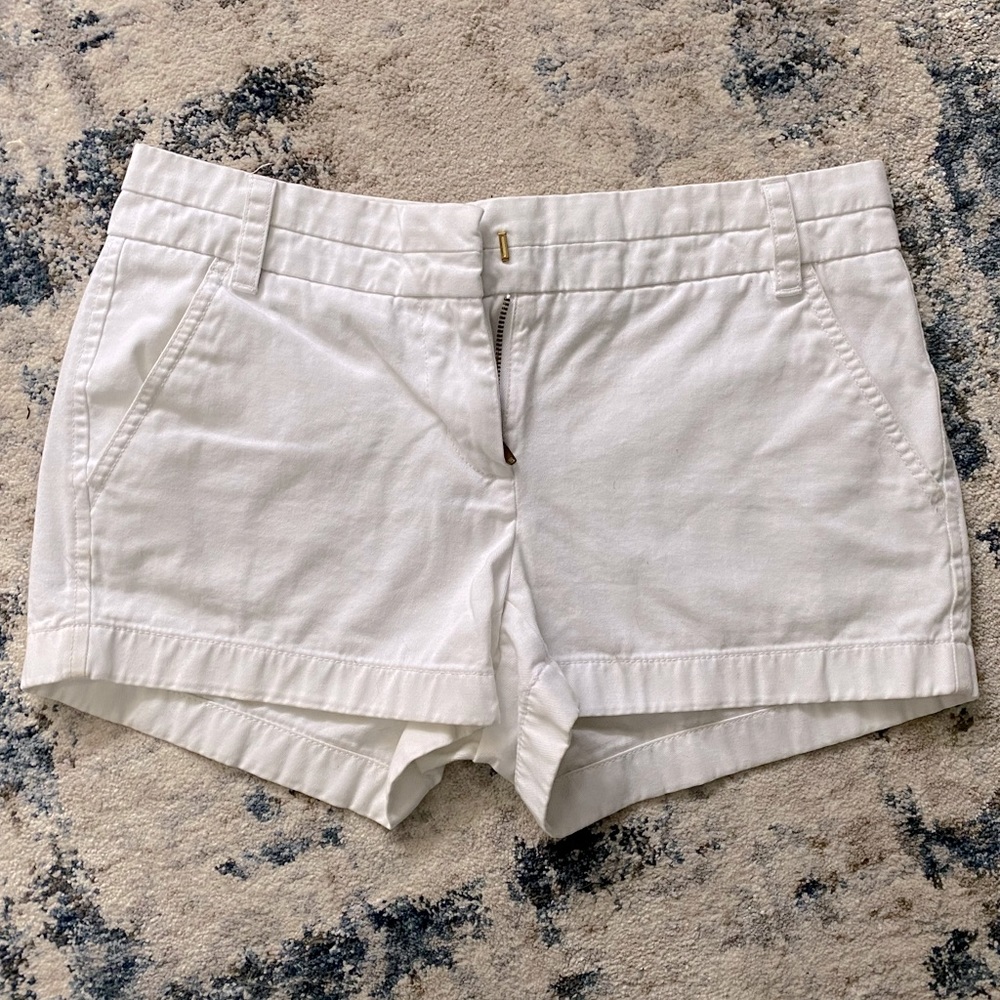 J. Crew Chino Shorts - White
